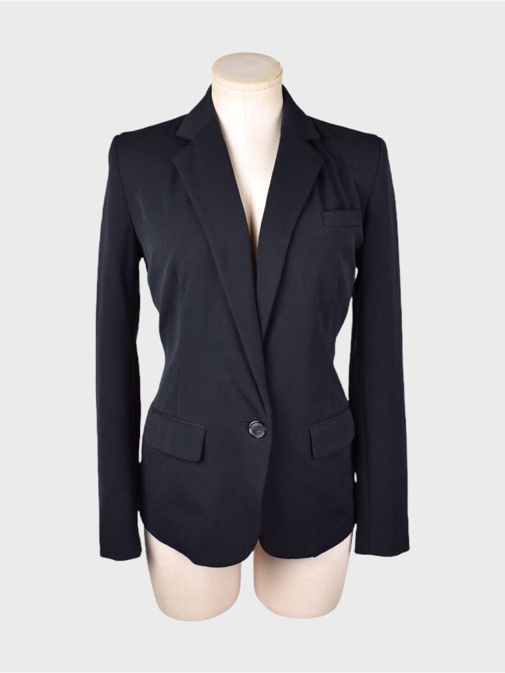 A New Day Tailored Single Button Notch Lapel Blazer